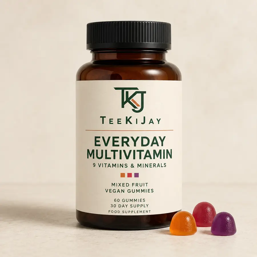 TEEKIJAY Everyday Multivitamin Vegan Gummies packaging