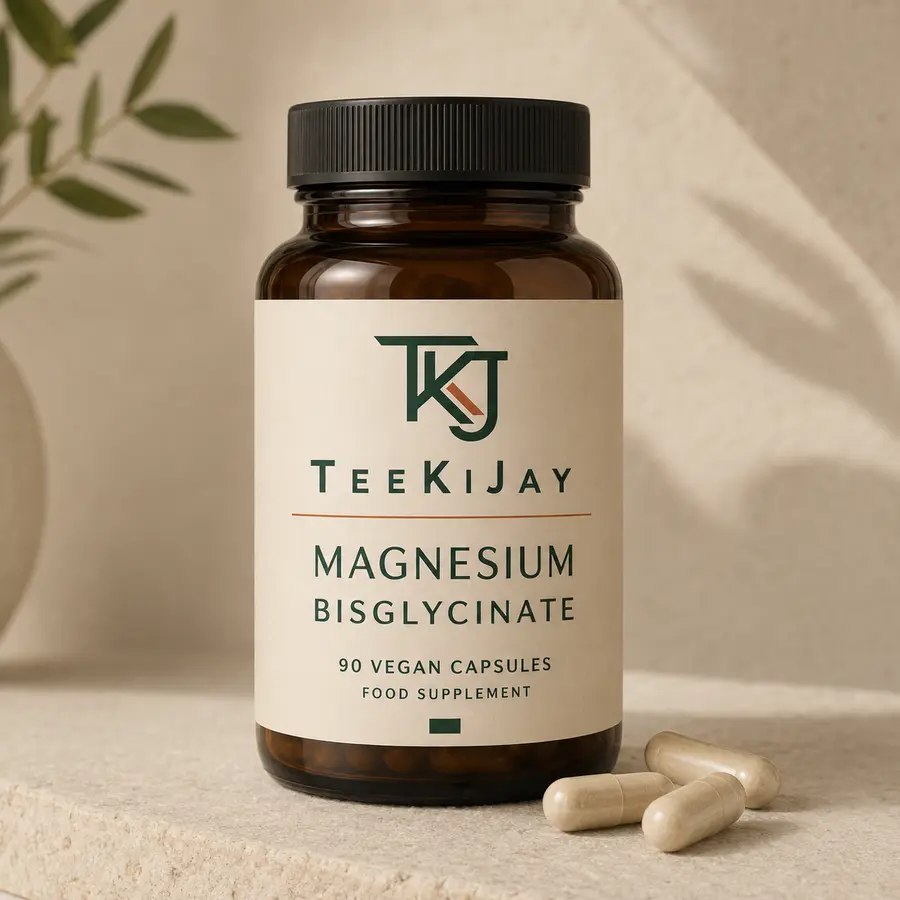 TEEKIJAY Magnesium Bisglycinate packaging