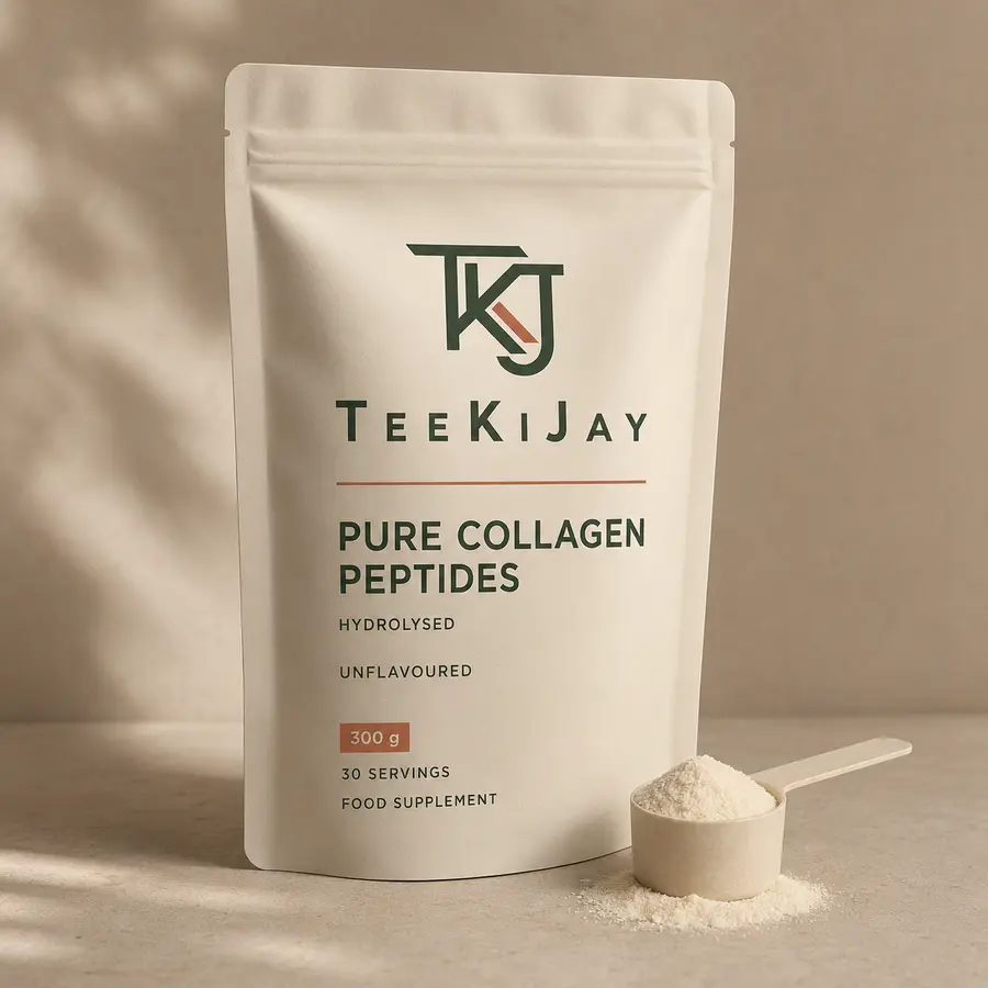 TEEKIJAY Pure Collagen Peptides packaging