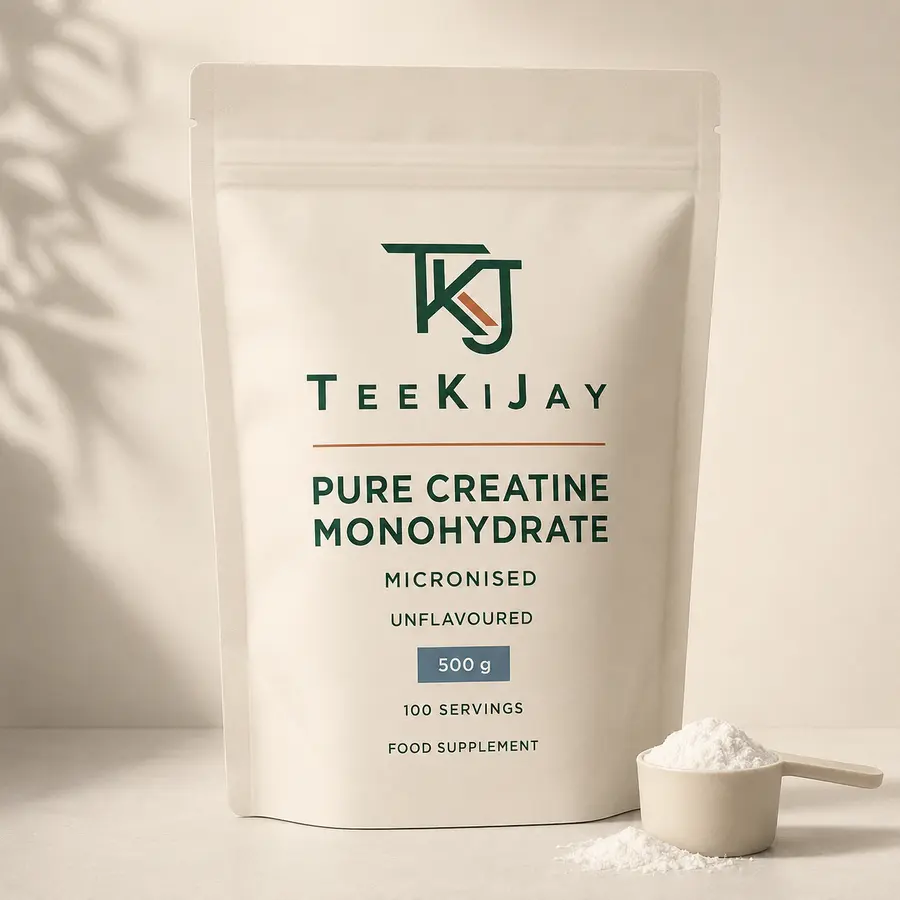 TEEKIJAY Pure Creatine Monohydrate powder